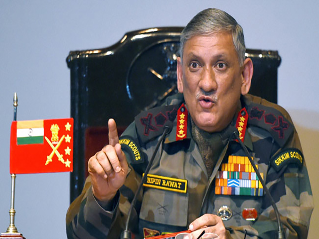 चीन ताकतवर देश होगा, लेकिन भारत भी कमजोर देश नहीं :सेना प्रमुख जनरल बिपिन रावत