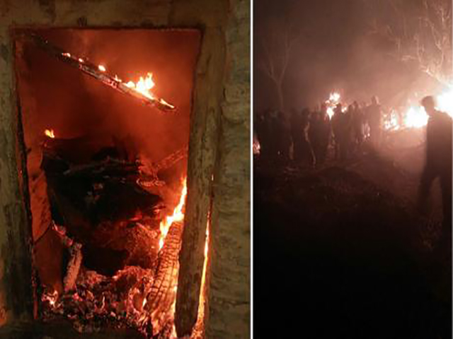 मसूरी  में गौशाला में आग, कई पशु मरे, लोहाघाट में वर्कशॉप में सामान हुआ राख
