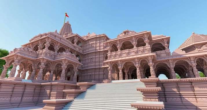 अयोध्या में बन रहे राम मंदिर का लेटेस्ट वीडियो आया सामने, 38 सैंकेड में दिखा भव्य नजारा