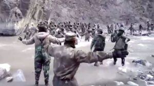 CHINA AND INDIA ARMY