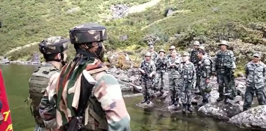CHINA AND INDIAN ARMY