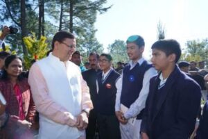 मुख्यमंत्री पुष्कर सिंह धामी