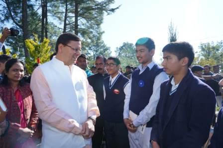 मुख्यमंत्री पुष्कर सिंह धामी