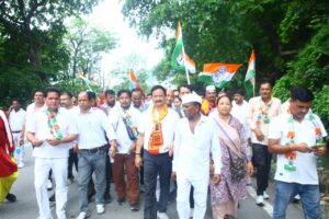 श्री केदारनाथ प्रतिष्ठा रक्षा पद यात्रा