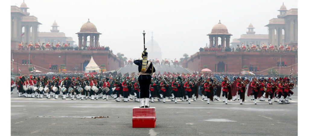 Beating-retreat-at-Vijay-Chowk-New-Delhi