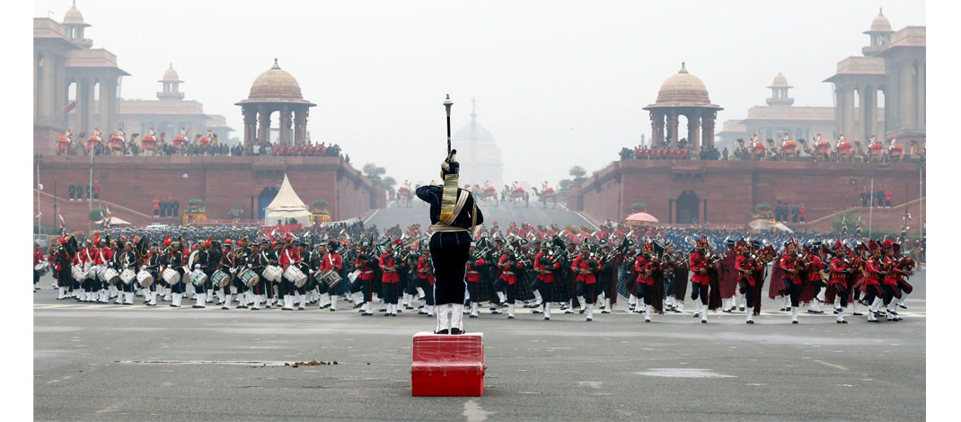 Beating-retreat-at-Vijay-Chowk-New-Delhi