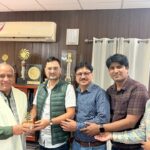 शिष्टाचार भेंट एवं शैक्षणिक गतिविधियों पर चर्चा